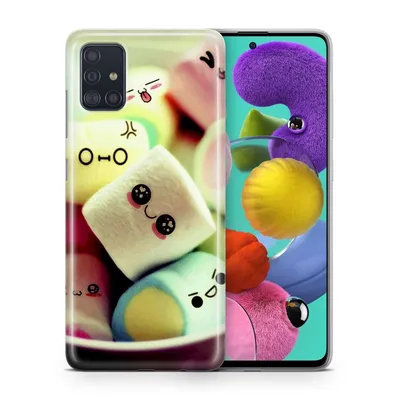 Zdjęcie produktu dla Etui na telefon komórkowy Pokrowiec ochronny na Samsung Galaxy J6 Etui Bumper Cases TPU, Model: Samsung Galaxy J6, Wybierz wzór: Marshmallows