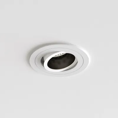Productafbeelding van ASTRO inbouwspot, slank, rond, verstelbaar, hittebestendig, 6W, GU10, wit, 1434003