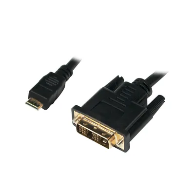 Immagine prodotto di LogiLink CHM002 Cavo mini HDMI Mini HDMI DVI-D 1,0 m nero (S)