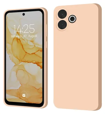 Produktbild von Hülle für Xiaomi Redmi 13 Case Cover Bumper Smartphone Softgrip Schutzhülle Farbe: Rosa