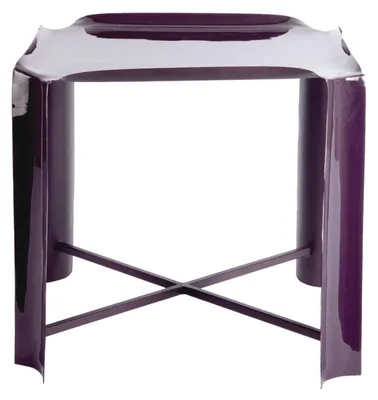 Produktbild von Leitmotiv - Beistelltisch Cadiz - Dunkelviolett - 41x41x41cm