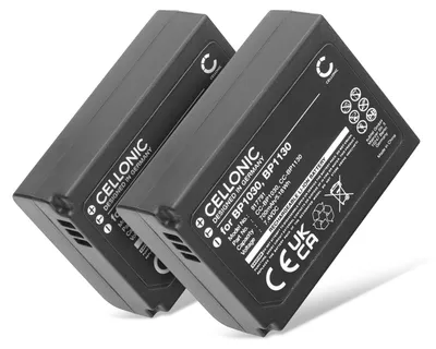 Image de CELLONIC 2x Batterie pour Appareil photo Compatible avec Samsung NX500, NX1000, NX300, BP1130 - (700mAh, 7.4V)