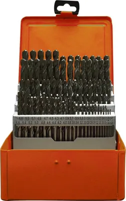 Produktbild von Projahn Bohrerkassette HSS-R 91-tlg. 1-10/0,1 mm ECO