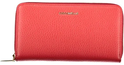 Immagine prodotto di Portafoglio da donna rosso: elegante portafoglio con cerniera e scomparti