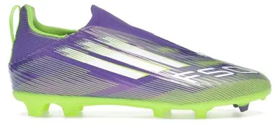 Produktbild von adidas F50 League Laceless FG/MG Purple Rush Cloud White Lucid Lemon (GS) - EU 35