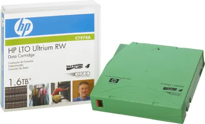 Produktbild von HP LTO-5 Ultrium 3TB RW Data Cartridge, 6.4 µm, 270 g, Blau, 12.65 mm