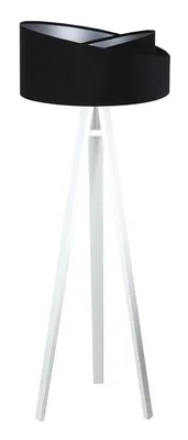 Zdjęcie produktu dla Lampa stojąca GEMSTONE czarna/srebrna/biała