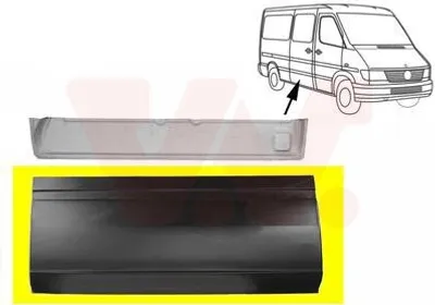 Produktbild von VAN WEZEL 3075174 Autotür Reparaturblech äusserer Teil unterer Teil Rechts passend für MERCEDES-BENZ SPRINTER 3-t Kasten (903) SPRINTER 3-t Bus (903)