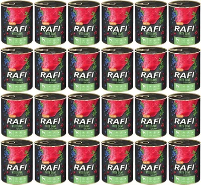 Produktbild von Dolina Noteci Rafi Nassfutter für Hunde mit Wildfleisch - 800g