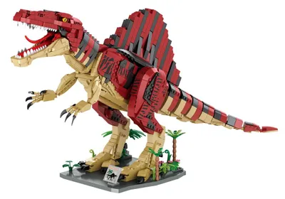 Produktbild von WOMA Spinosaurus Dinosaurier Klemmbausteine