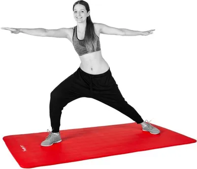 Obrázek produktu pro MOVIT Podložka na jógu, 190 x 60 x 1,5 cm, červená
