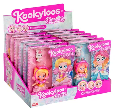 Zdjęcie produktu dla Kookyloos Princess Dolls 1szt.mix
