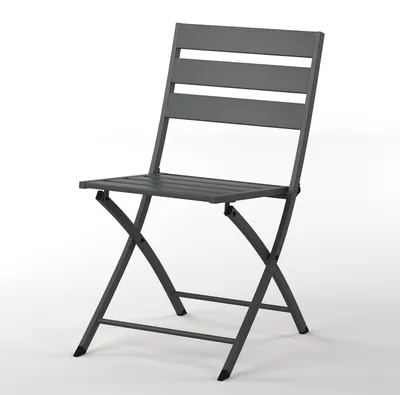 Produktbild von home24 Klappstuhl - 2er-Set - Stahl