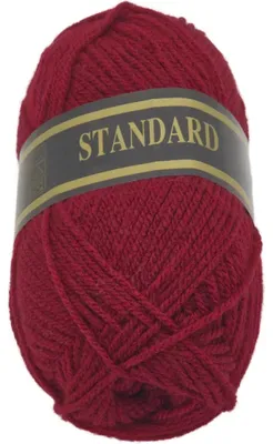 Immagine prodotto di Filato STANDARD - 50 g, 150 m - Rosso