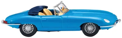 Produktbild von Wiking PKW Jaguar E-Type Cabrio gelb 081706