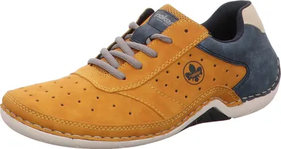 Produktbild von Rieker Schnürhalbschuhe bequem in gelb/orange, Gr. 40