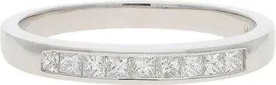 Produktbild von Memoire Ring Weißgold 585 Diamanten JL10-07-3210 JuwelmaLux Größe 50