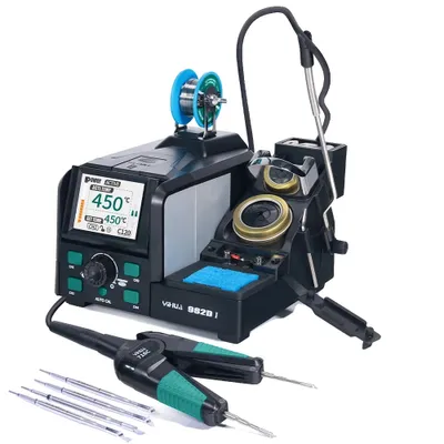 Obrázek produktu pro Přesné pinzety pro pájecí stanici, automatická kalibrace, uživatelsky přívětivý design, 982D-I 02, 220V -240V EU
