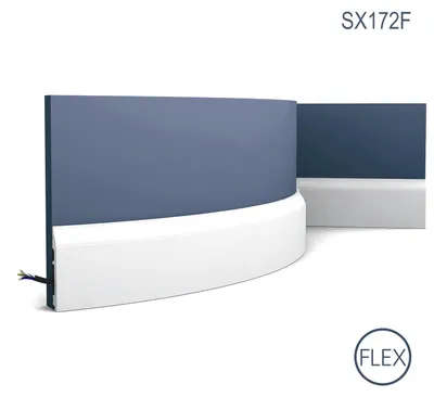 Produktbild von Orac Decor SX172F AXXENT flexible Sockelleiste Zierleiste Stuckleiste 2 m