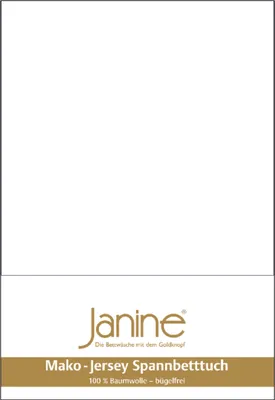 Produktbild von Janine Jersey Nackenhörnchen Bezug 35 x 40 cm 100% Baumwolle 5007 10 weiß