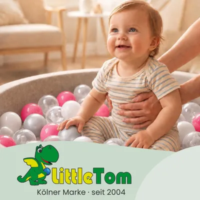 Produktbild von 200 Bunte Bälle für Bällebad - 5,5cm Bällebad Bälle Kinder Spielbälle Bällepool