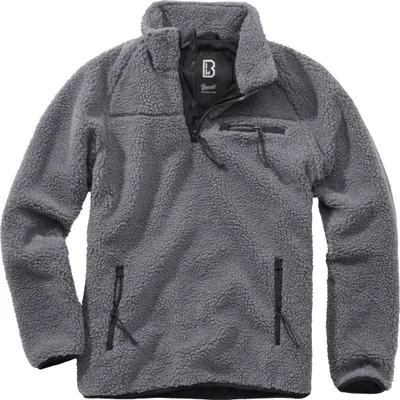 Produktbild von Brandit Teddy Fleecepullover Größe S Farbe Anthrazit