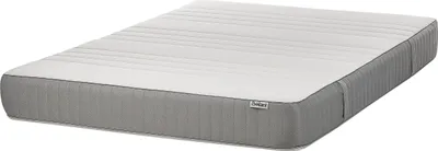 Zdjęcie produktu dla BELIANI Materac z pianki 140 x 200 cm twardy zdejmowany pokrowiec z poliestru do sypialni akcesoria