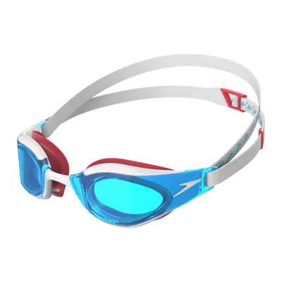 Image de Speedo Fastskin Hyper Elite - Lunettes de natation, Couleur:bleu/blanc