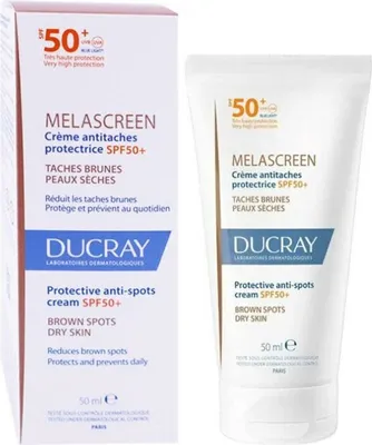 Produktbild von Ducray, Melascreen, Azelaic, Anti Fleck, Sahne, Für das Gesicht, SPF50+, 50 ml