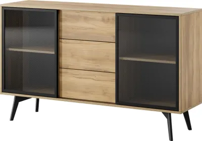 Produktbild von Kommode, goldene Barockeiche, 144 x 85 x 39 cm