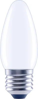 Produktbild von FLAIR LED Kerzenlampe dimmbar C35 E27/4W(40W) 470 lm 2700 K warmweiß matt