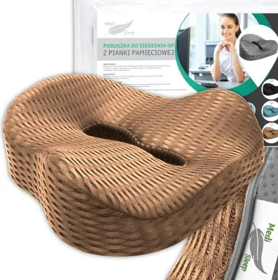 Obrázok produktu pre Ortopedický sedací vankúš – Odolný, do auta, na pohovku – Medi Sleep