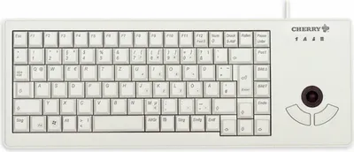 Obrázek produktu pro CHERRY XS Trackball, Plná velikost (100 %), Kabel, USB, QWERTZ, Šedá