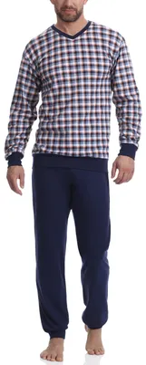 Image de Pyjama pour homme Timone TI30-107 (2021/18 bleu foncé, M)