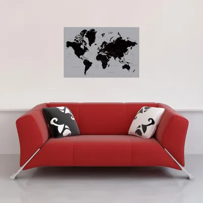 Obrázek produktu pro Mapy - současnost - plakát - velikost 91,5x61 cm