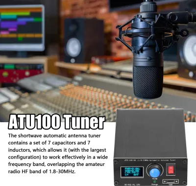 Zdjęcie produktu dla ATU100 Tuner, ATU-100-0A, 1.8-55MHz Mini automatyczny tuner antenowy