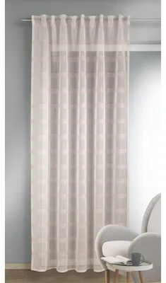 Produktbild von Fertigschal verdeckte Schlaufen "Mats" -  Größe (HxB) 245x135cm  rosa