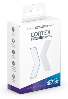 Productafbeelding van Ultimate Guard Cortex Hoezen Standaardformaat Mat Transparant (100)