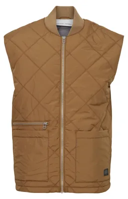 Productafbeelding van CASUAL FRIDAY CFOlas: Quilted vest voor heren, gewatteerde vest, outdoor vest, licht gewatteerd vest met zakken, regular fit