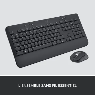 Image de Logitech Mk650 Clavier + Souris Gris