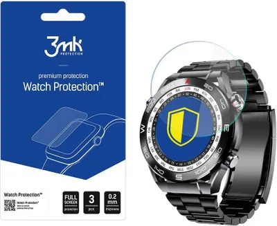 Produktbild von 3mk Display Hybridglas Watch Protection für Rubicon RNCF22 0,2mm (3 Stück)