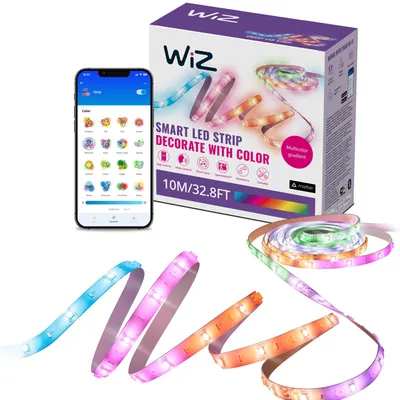 Zdjęcie produktu dla WiZ 8720169077140, Wi-Fi/Bluetooth, Biały, Wi-Fi 4 (802.11n), 802.11b, 802.11g, LED, Plastik, Wielo