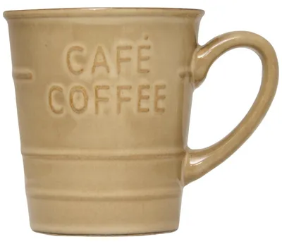 Image de Tasse à café Secret de gourmet - beige - céramique - 200 ml - tasse - mug