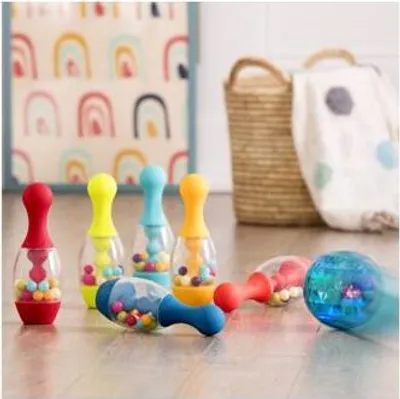 Obrázok produktu pre Svietime na bowlingu - B.Toys orange