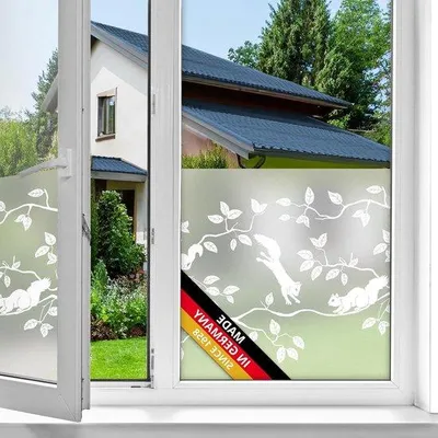 Zdjęcie produktu dla Folia Raamfolie zapewniająca prywatność – folia okienna – zwiększa prywatność w domu – statyczna i wielokrotnego użytku