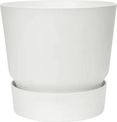 Image de ELHO Pot de fleurs Greenville Round 18 cm, blanc