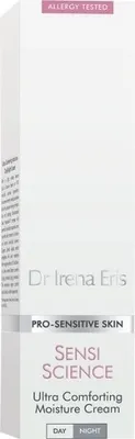 Zdjęcie produktu dla Dr Irena Eris Sensi Science, Krem na dzień i na noc, Kobiety, Skóra wrażliwa, Skóra uniwersalna, Twarz, Uspokajający, Nawilżający, Odżywiający, Odżywiający, Wygładzający, Kojąca, 40 ml
