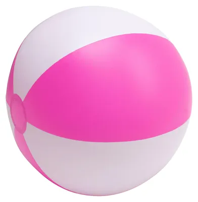 Image de Les indispensables de la natation - Ballon de plage rose 51 cm