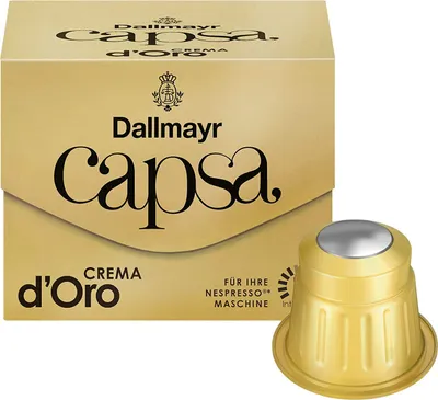 Produktbild von Dallmayr Capsa Crema d'Oro | 10 Nespresso® komp. Kapseln