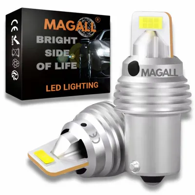 Obrázok produktu pre LED žiarovky P21W BA15S 1156 MAGALL 12V 1600lm CANBUS biele svetlo – LONGLIFE